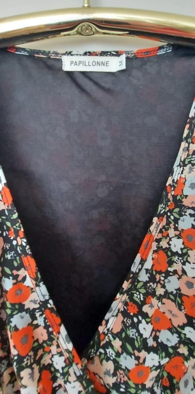 Vestido floral Papillonne talla M – photo 2